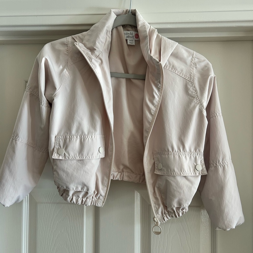 Colorful Planet Teen Light Tan Jacket. Youth Girls M